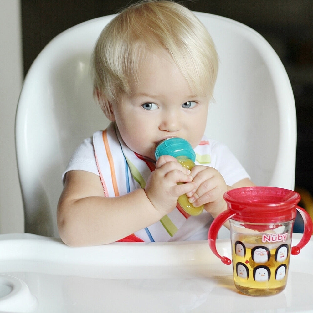 E-Z Squee-Z Silicone Baby Food Dispenser | Green