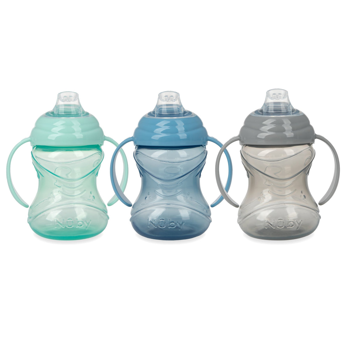 Clik-It Soft Spout Grip N' Sip Trainer Cup (3 Pack)